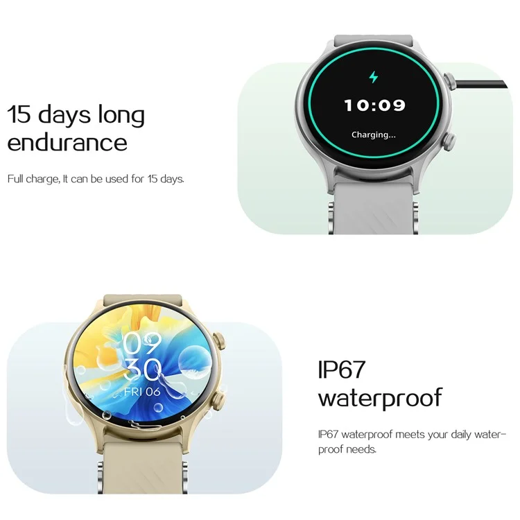 ZL73J 1.39 Pulgadas Bluetooth Llamadas al Monitoreo de Salud Smartwatch - Naranja