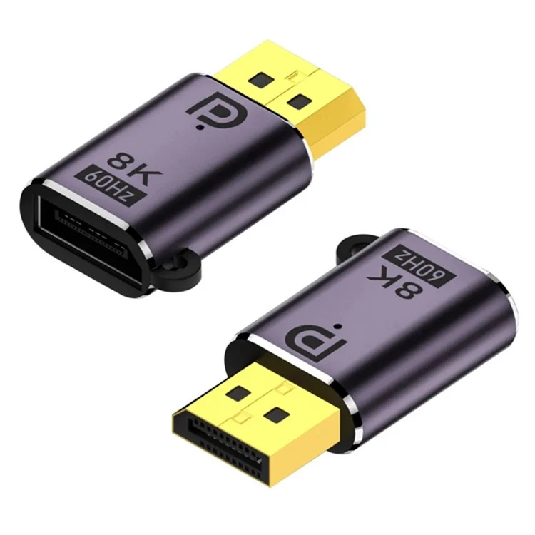 DP 1.4 Maschio a Femmina 8K 60Hz HD Video Transmission Adapter Mini Converter
