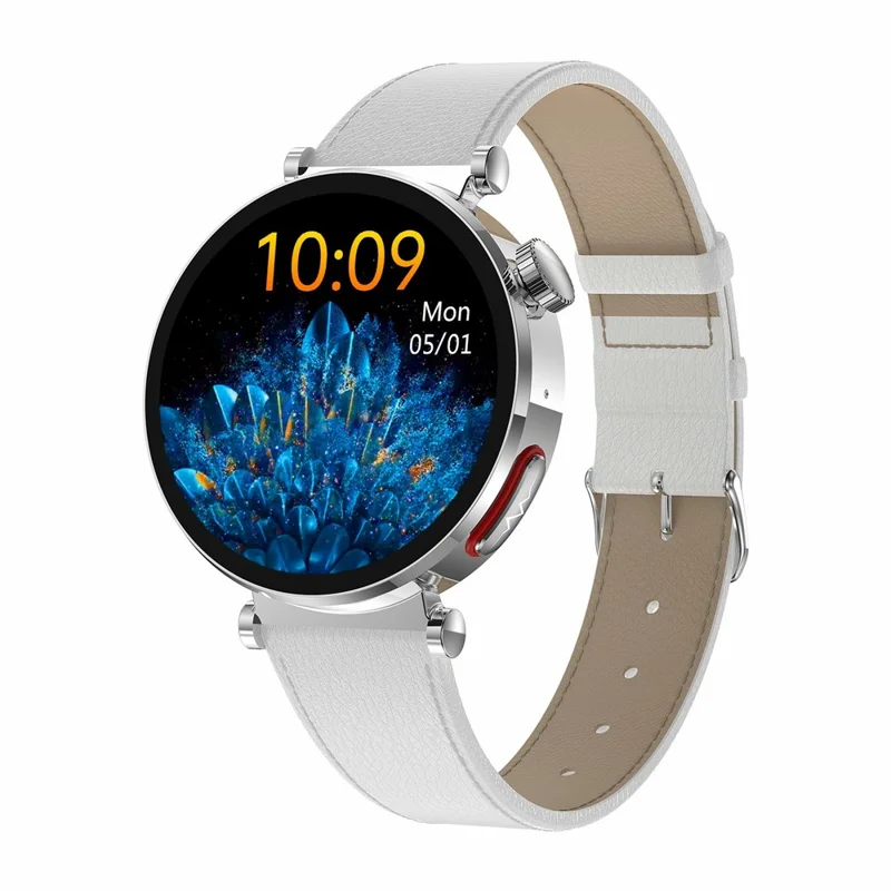 ET490 Women Health ECG Sleeping Monitor Smart Watch Waterproof Bluetooth-compatible Call Wrist Bracelet - White