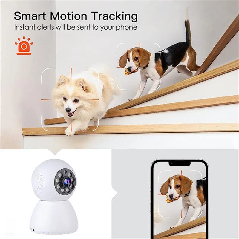 A14 Snowman WiFi HD Camera Night Vision Home Security Baby Monitoring Camera