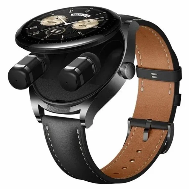 HUAWEI WATCH Buds 1.43-Inch AMOLED Cuffie e Smartwatch 2-in-1 Orologio Elettrico - Nero
