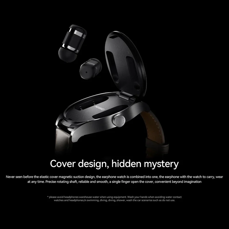 HUAWEI WATCH Buds 1.43 pulgadas AMOLED auriculares y reloj inteligente 2 en 1 - Caqui