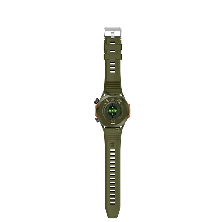 HT22 1.46-inch Round Smart Watch Waterproof Bluetooth-compatible Calling Sports Watch - Green