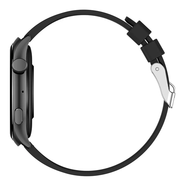 QX10 1.43" AMOLED Display Bluetooth-compatible Calling Health Monitoring Smart Watch - Black