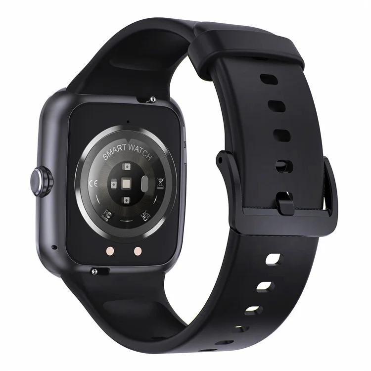 Q32 2.1 Pulgadas de Pantalla Bluetooth Call Smart Watch Con Frecuencia Cardíaca, Presión Arterial, Monitoreo de Oxígeno en Sangre - Negro