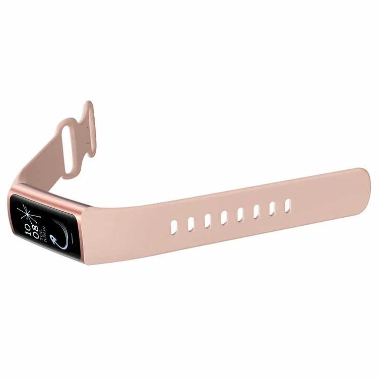 C68 1.1" Smart Bracelet Slim Fitness Watch avec Surveillance de la Fréquence Cardiaque et de la Santé - Or / Rose