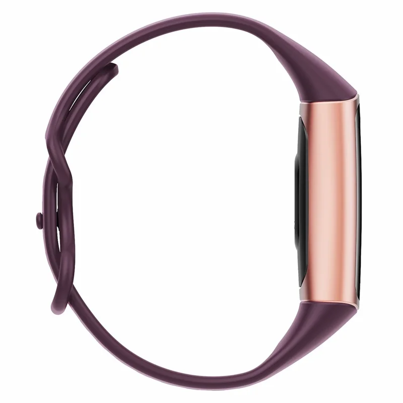 C68 1.1" Slim Fitness Tracker Bracelet Watch with Heart Rate Health Monitoring  - Wine Red