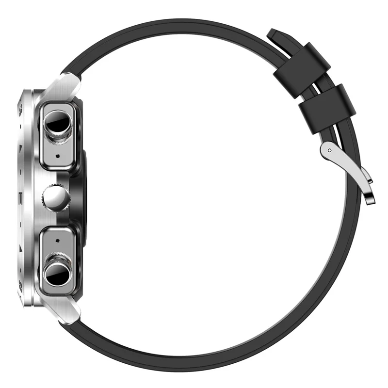 T95 2-in-1 1.52-inch IPS Screen Smart Watch Waterproof Bluetooth-compatible Call TWS Earphones - Silver