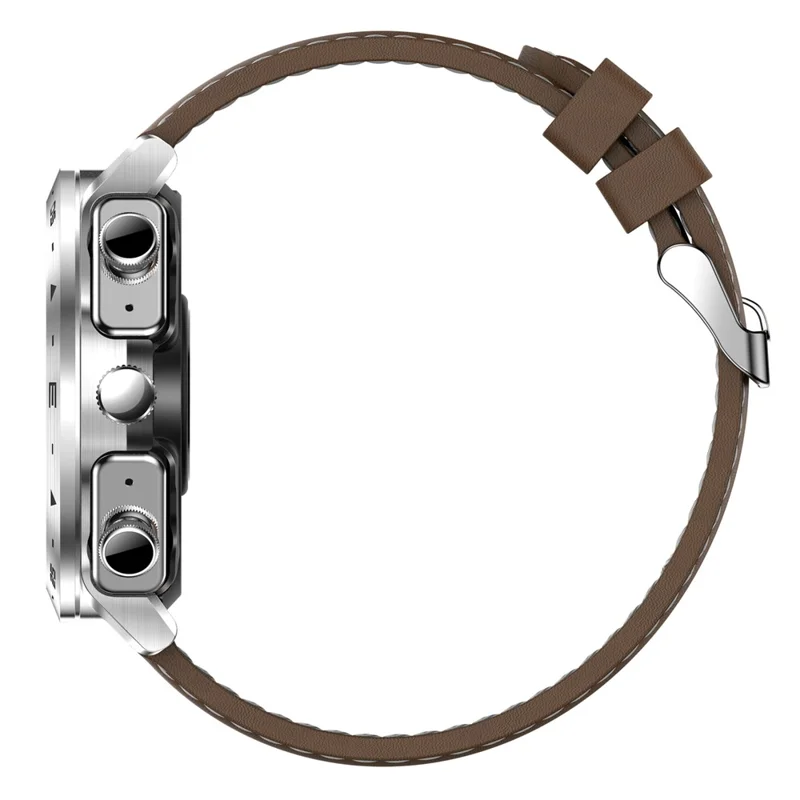 T95 2-in-1 1.52-inch IPS Screen Smart Watch Waterproof Bluetooth-compatible Call TWS Earphones - Silver