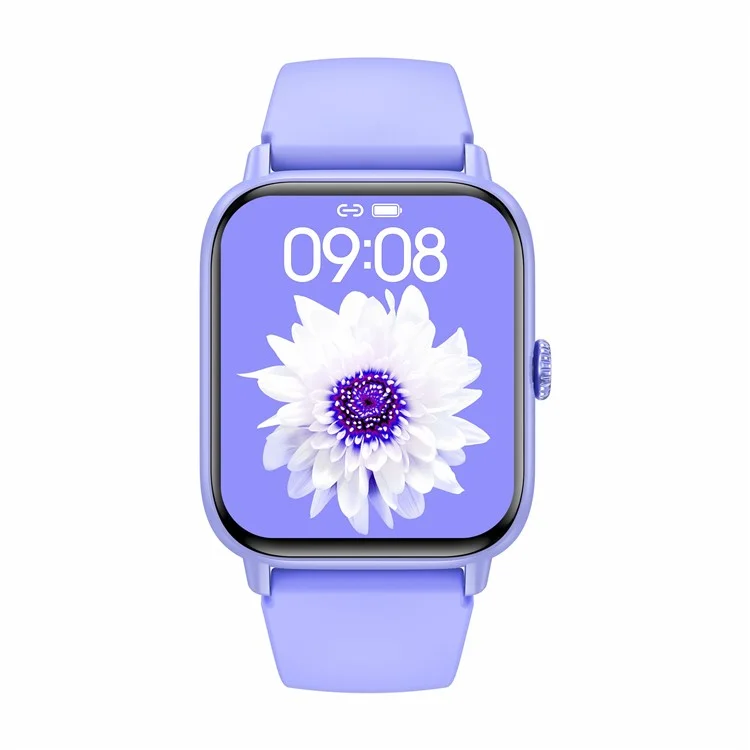 MX13 1.83-inch Women Bluetooth-compatible Calling Smart Watch Heart Rate Sleep Monitoring Fitness Tracker Smart Bracelet - Purple