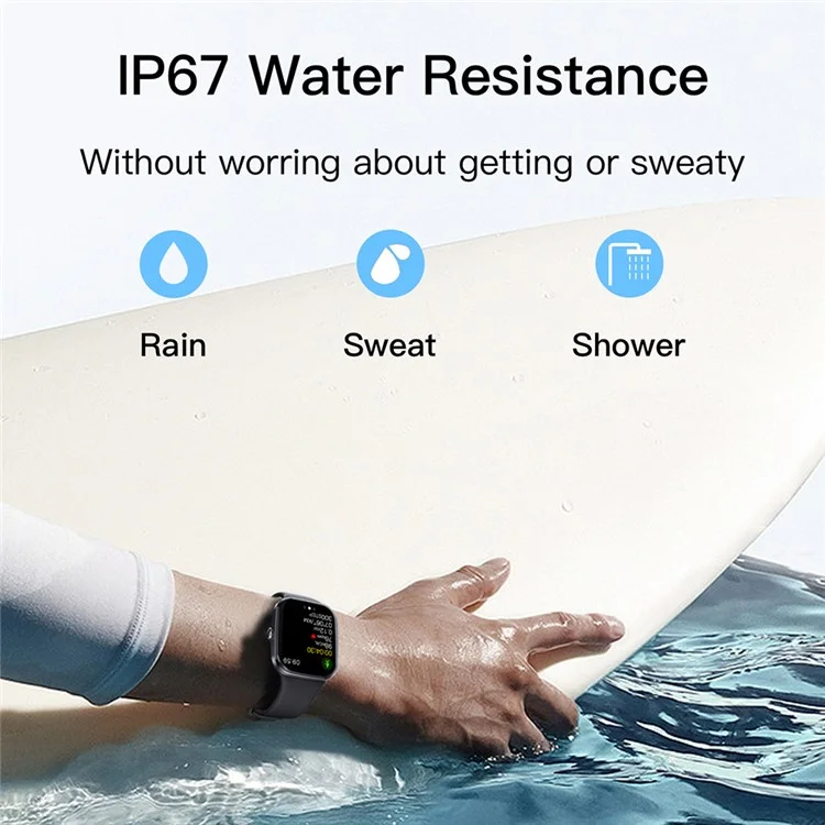 Q29 Bluetooth-compatible Smart Watch Women Fitness Tracker Heart Rate Monitor Sleep Tracker - Sapphire