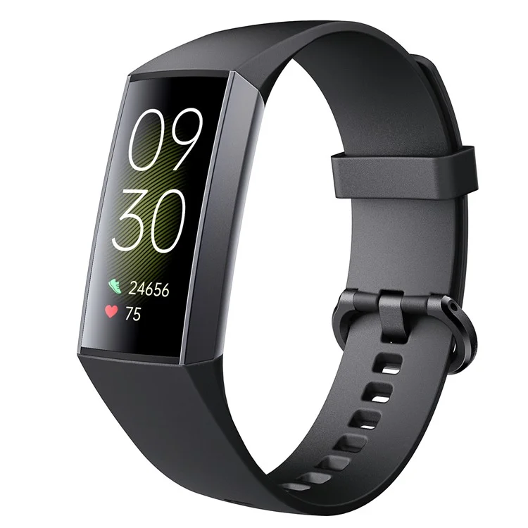 C67 AMOLED Screat Watch Sleep Monitor Bracelet Bracelet Smart Smart Band (contrôle Des Bouton) - Noir