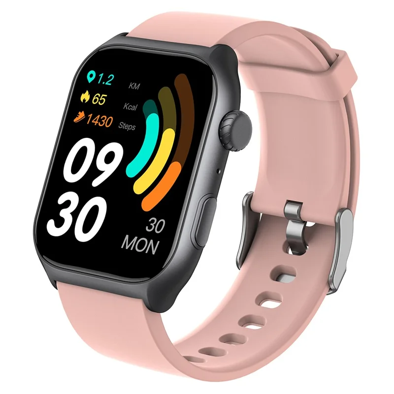 GTS7 PRO 2.0-inch Multiple Sports Modes Bluetooth-compatible Call Health Monitor Smart Watch - Pink