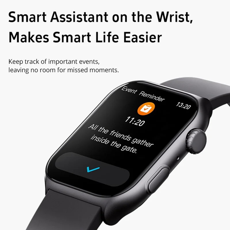 GTS7 PRO 2.0-inch Multiple Sports Modes Bluetooth-compatible Call Health Monitor Smart Watch - Pink