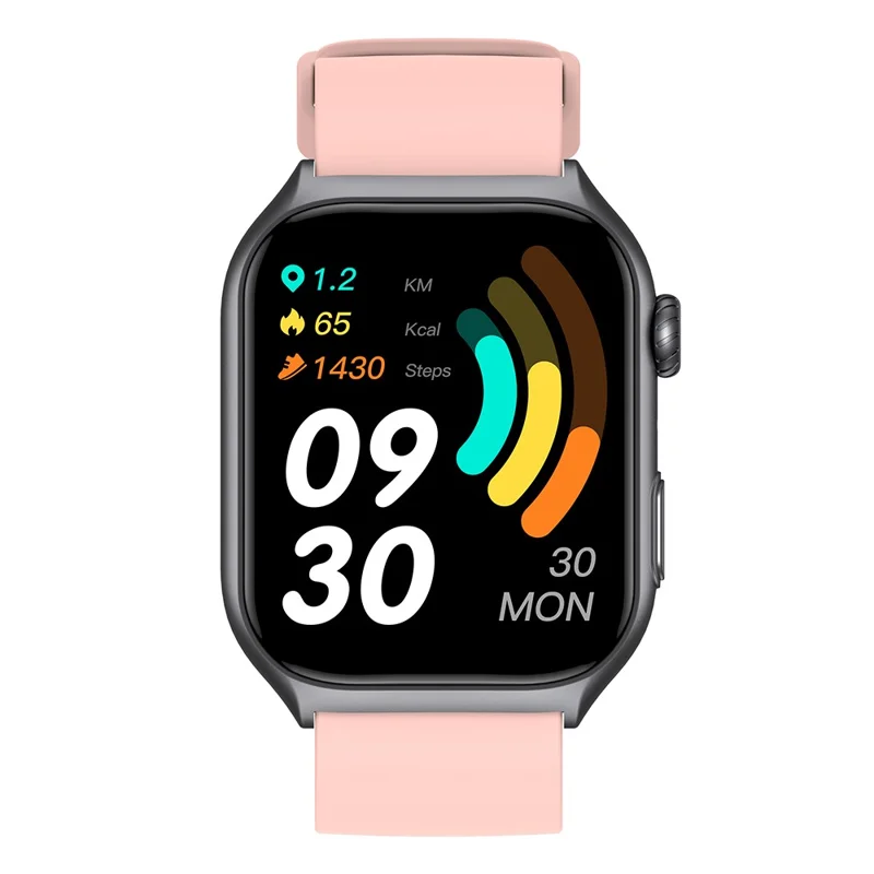 GTS7 PRO 2.0-inch Multiple Sports Modes Bluetooth-compatible Call Health Monitor Smart Watch - Pink