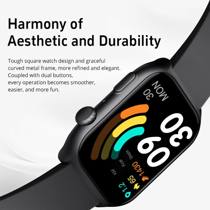 GTS7 PRO 2.0-inch Multiple Sports Modes Bluetooth-compatible Call Health Monitor Smart Watch - Pink