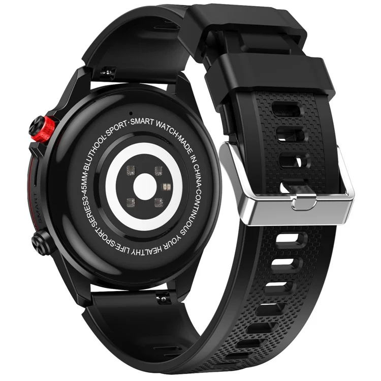 CY800 1.6-inch Bluetooth-compatible Calling Sport Watch Waterproof Smart Watch Heart Rate Sleep Monitoring - Black
