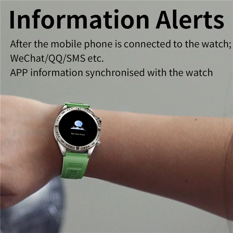CY800 1.6-inch Bluetooth-compatible Calling Sport Watch Waterproof Smart Watch Heart Rate Sleep Monitoring - Black