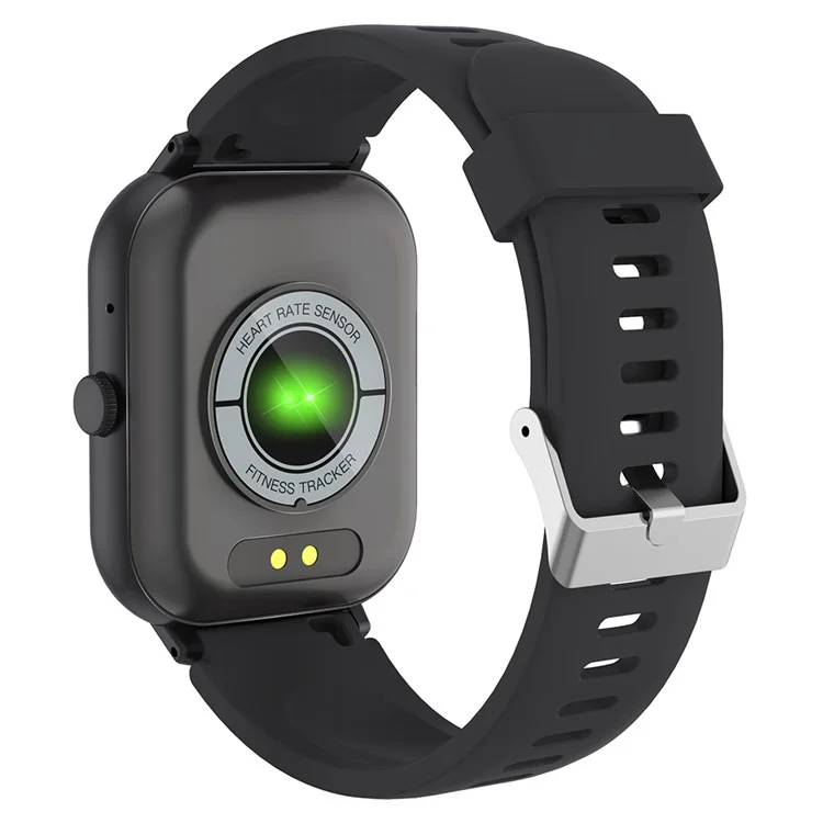 TB62D 1,83-Zoll-Bildschirm-Uhr Schlafmonitor Armband Wasserdicht Smart Band - Schwarz