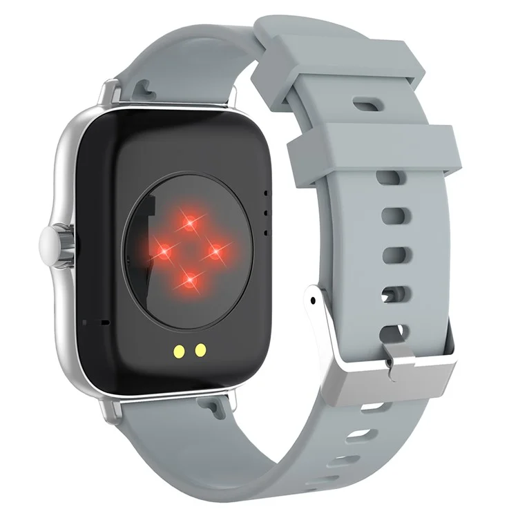 Y13(TB40D) Bluetooth-compatible Call Sport Watch 1.83-inch Smart Watch Heart Rate Sleep Monitoring - Grey  /  Silver
