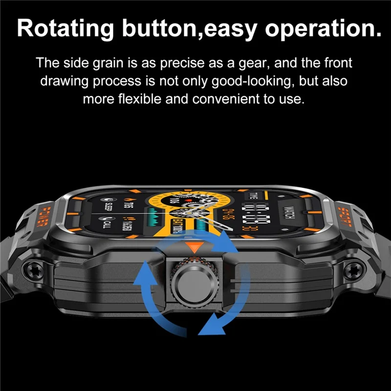 GT55 2-in-1 Bluetooth-compatible TWS Earphone Smart Watch Health Monitoring Bluetooth-compatible Calling Sports Watch - Silver