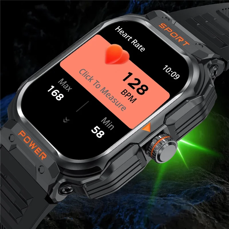 GT55 2-in-1 Bluetooth-compatible TWS Earphone Smart Watch Health Monitoring Bluetooth-compatible Calling Sports Watch - Silver