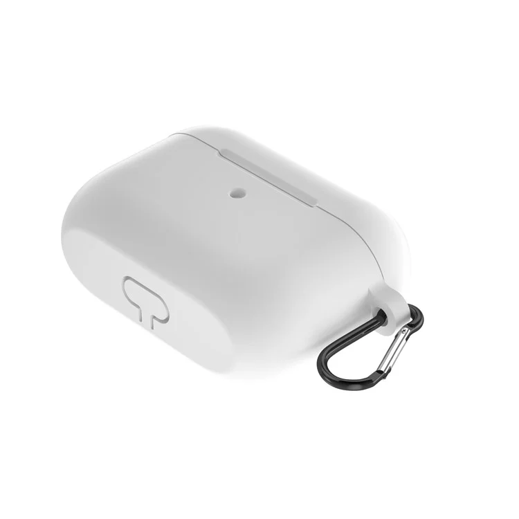 Para Apple Airpods Pro Silicone Funda De Silicona Con Hebilla - Blanco