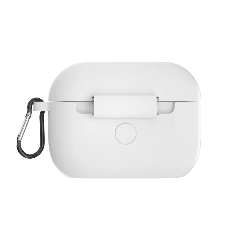 Для Apple Airpods Про Силиконовый Чехол С Пряжкой - Белый