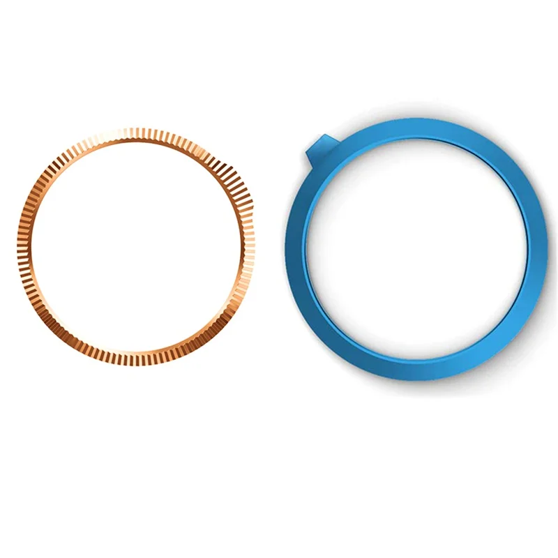 Konkav konvex yta av rostfritt stål, klockring (typ B) till Garmin Fenix 6S/6s Pro/6s Sapphire – Roséguld