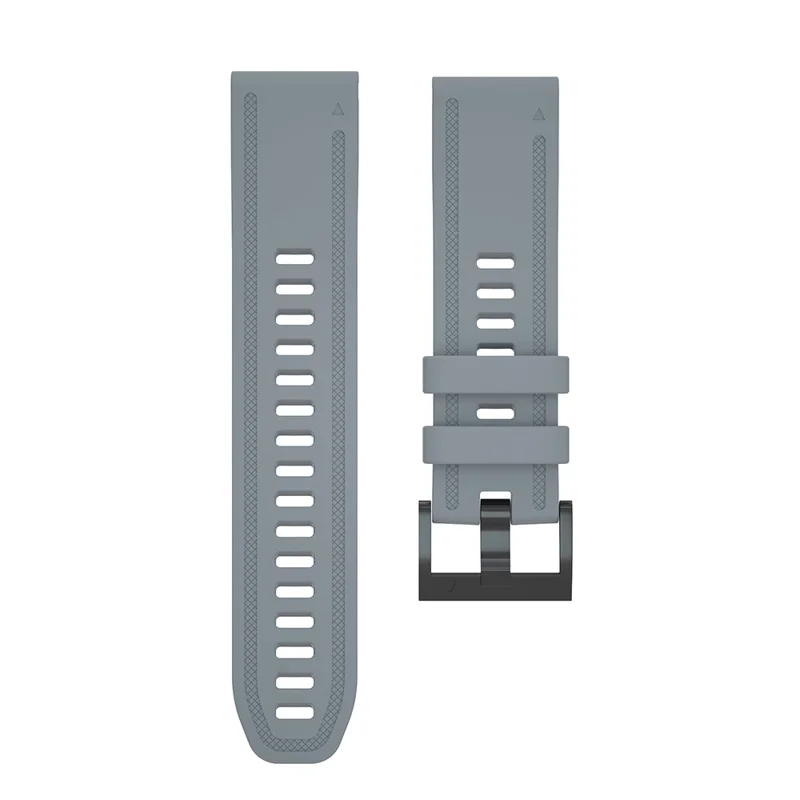 Silicone Smart Watch Strap Replacement for Garmin Fenix 7S/6S Pro/6S/6X/6/5S Plus/5S/Instinct 2S - Grey