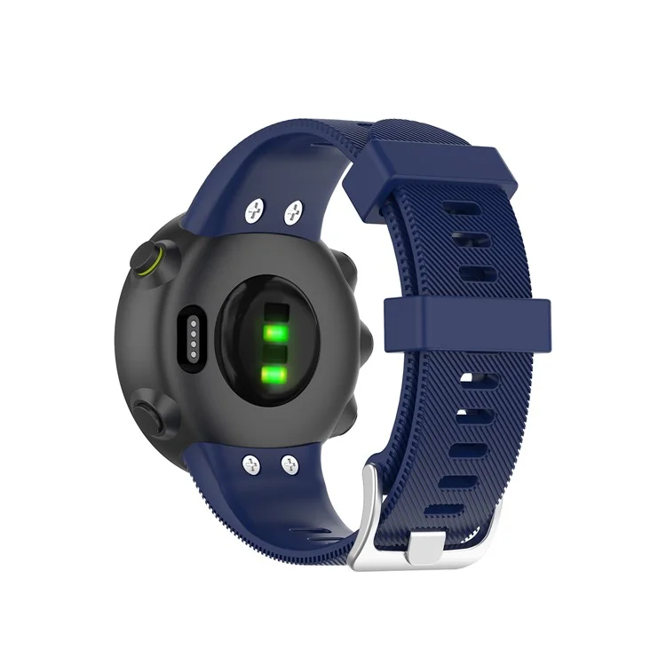 Silikon-Armband-Ersatz Armband für Garmin Swim 2 - Marineblau