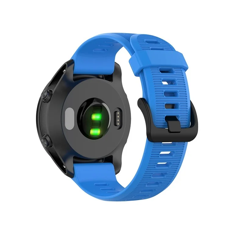 Reemplazo de Correa de Muñeca de Silicona Para Garmin Forerunner 945 / Fenix ​​5 Plus / Acercarse a S60 - Azul