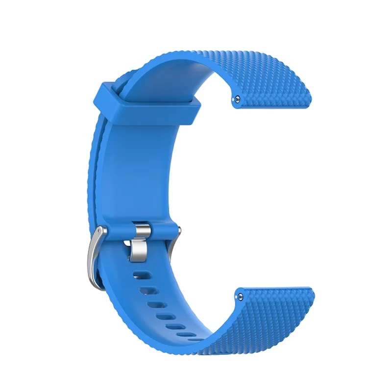 Soft Silicone Smart Watch Strap Replacement Strap 20mm for POLAR Ignite Smart Watch - Sky Blue