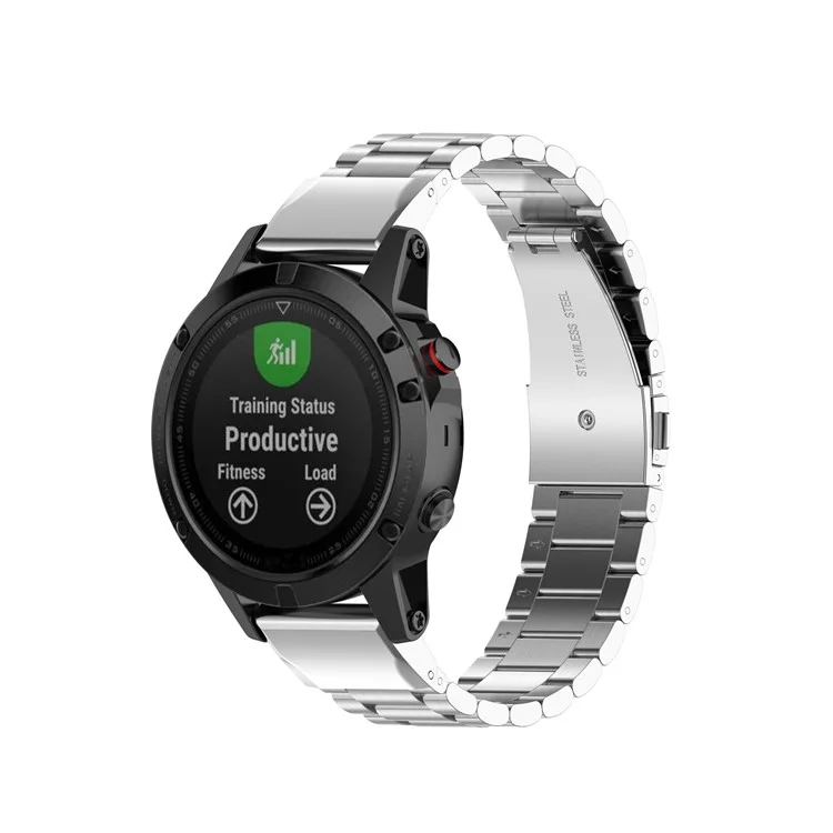 Cinghia di Orologio in Acciaio Inossidabile Per Garmin Fenix ​​5/5x/5s/forerunner 945/approach S60