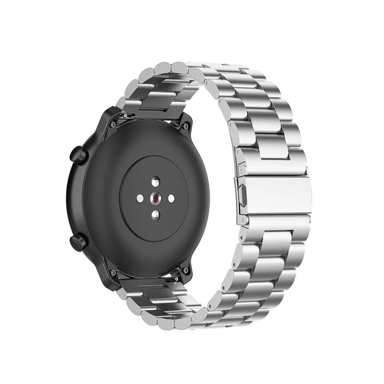 Banda de Relógio de Pulso em Aço Inoxidável de 20 mm Para Huawei Watch GT/GT2/Nokia Withings Steel hr 40mm/Garmin Forerunner 245 Music/245/Garmin Venu/Polar Ignite 42mm