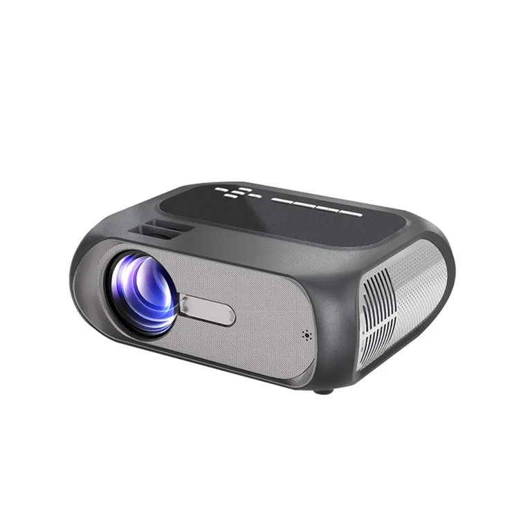 T7 Portable HD 720p Mini Proyector LED Cine en Casa (versión Básica) - Enchufe de la ue