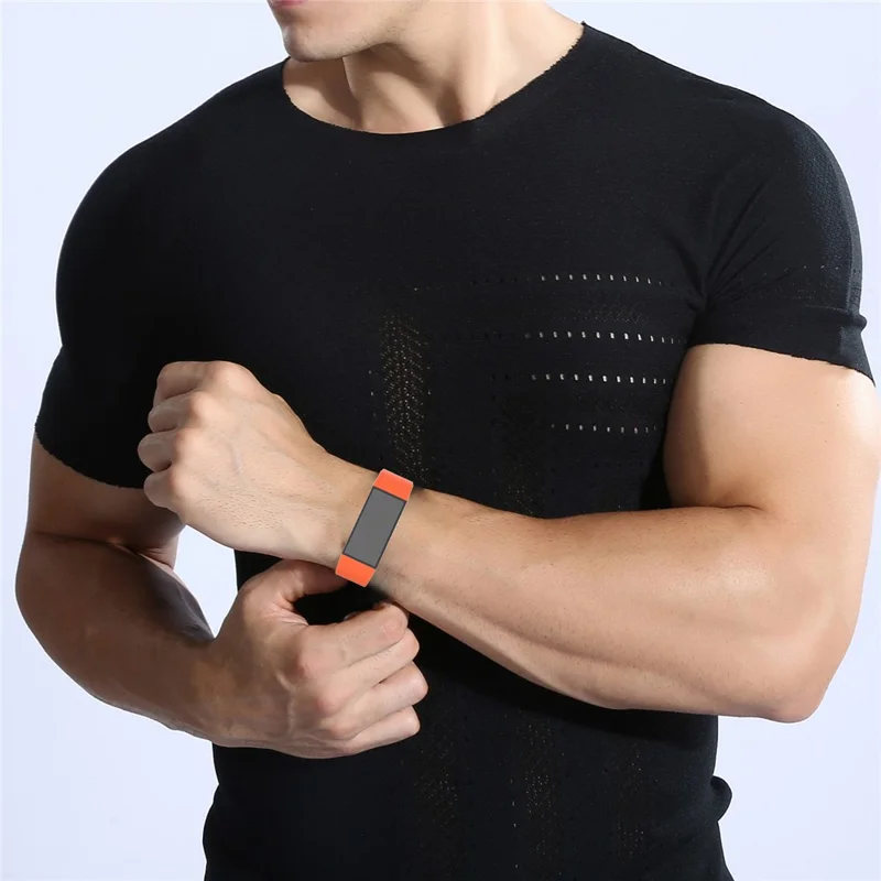Für Xiaomi Redmi Smart Band TPE Ersatzriemen - Orange