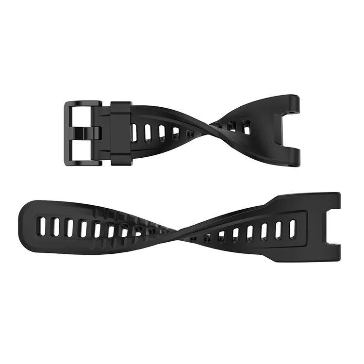 Silicone Watch Wnst Strap Para Huami Amazfit T-Rex/Amazfit T-Rex Pro - Negro