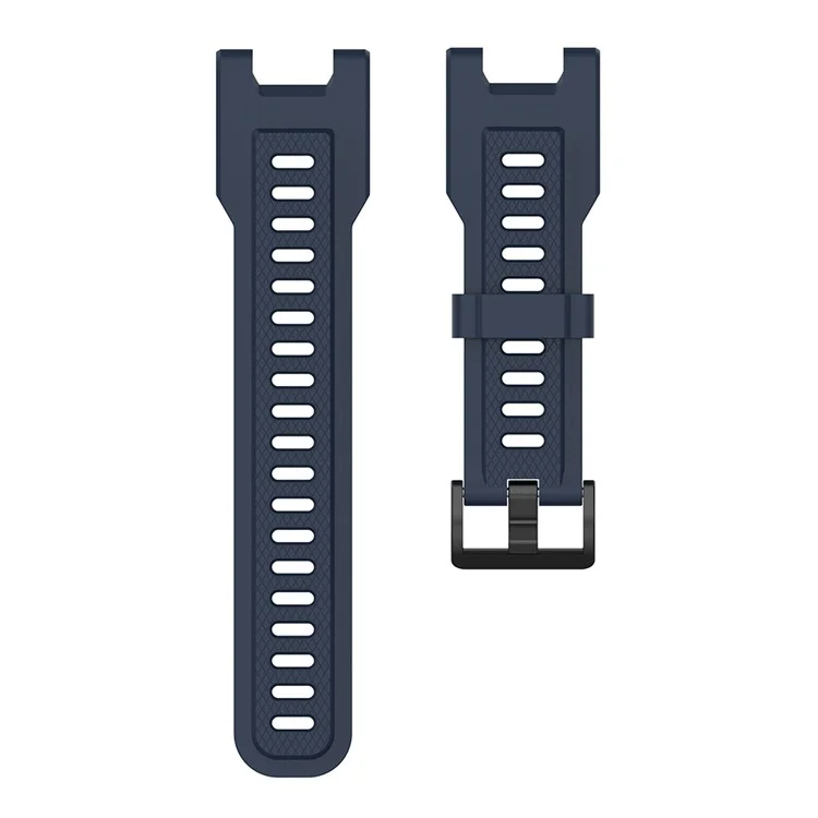 Silicone Watch Band Wrist Strap Para Huami Amazfit T-Rex/Amazfit T-Rex Pro - Azul Marinho