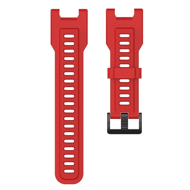 Silicone Watch Band Wrist Strap for Huami Amazfit T-Rex / Amazfit T-Rex Pro - Red