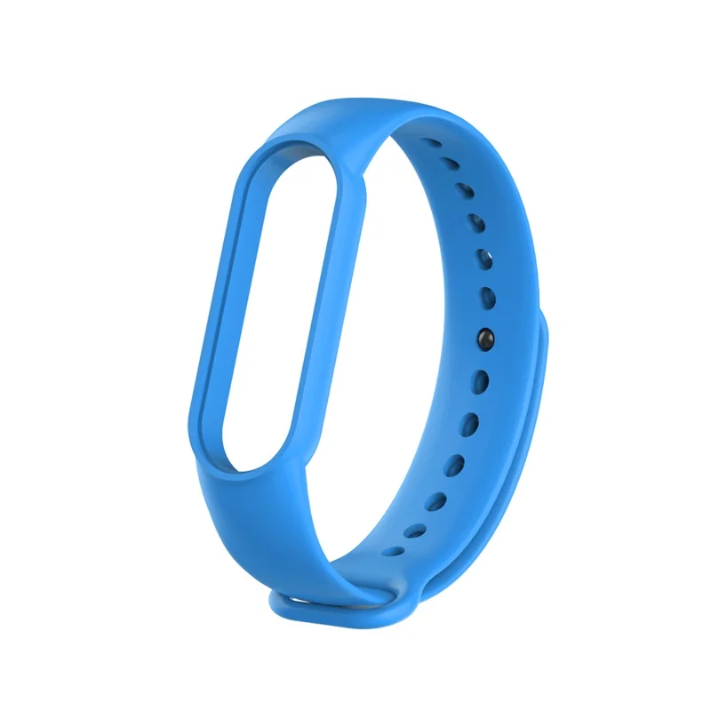 TPU Smart Watch Replacement Strap for Xiaomi Mi Band 5/6/7 - Baby Blue