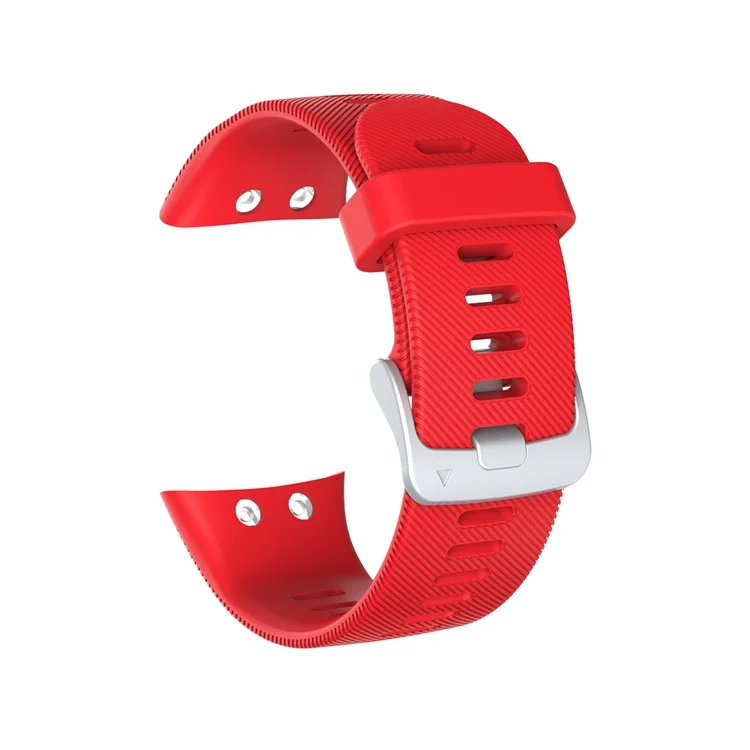 Silicone Smart Watch Replacement Strap for Garmin Forerunner 45 - Red