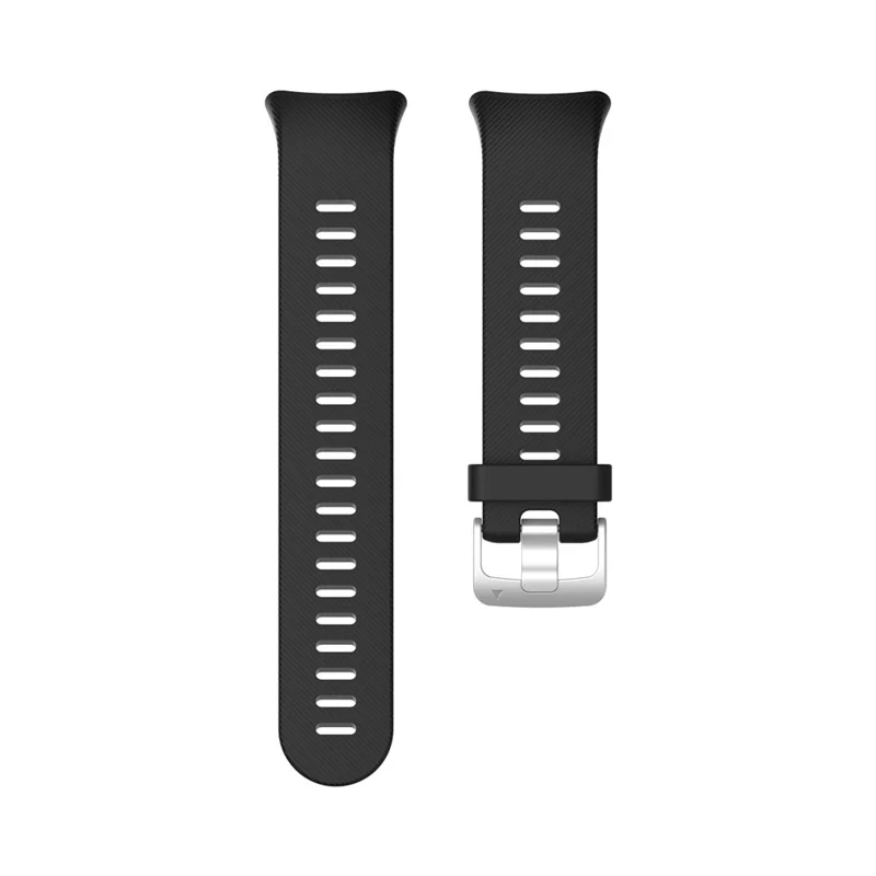 Silicone Smart Watch Replacement Strap for Garmin Forerunner 45 - Black