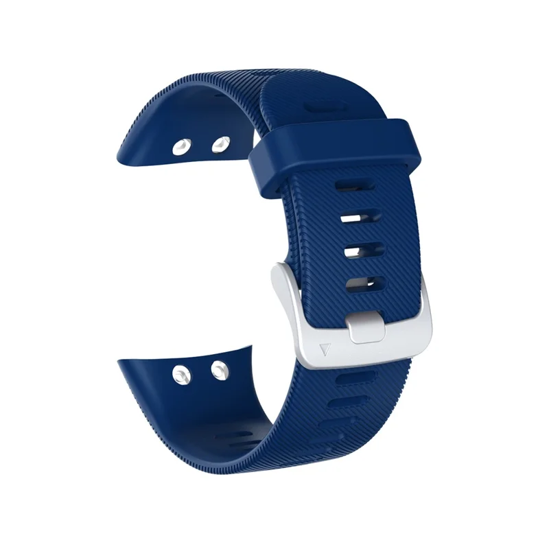 Silicone Smart Watch Replacement Strap for Garmin Forerunner 45 - Dark Blue