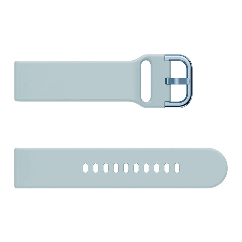 Silicone Smart Watch Band Replacement for Xiaomi Haylou Solar - Baby Blue