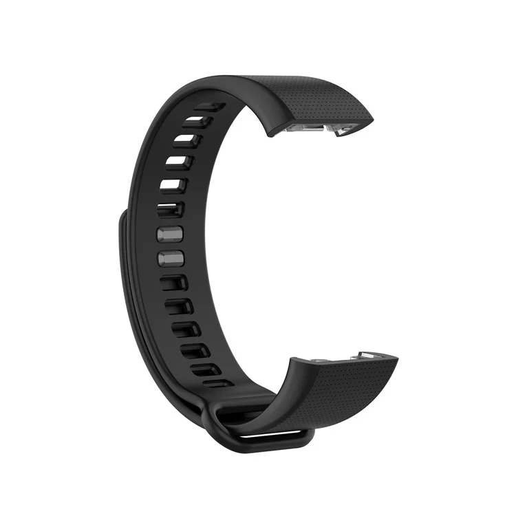 Silicone Smart Watch Band Strap Replacement for Amazfit COR A1702 - Black