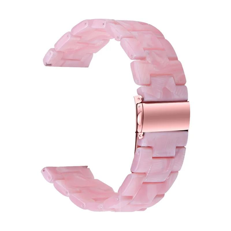 20mm Resin Watch Band for Samsung Galaxy Watch 42mm/Galaxy Active - Pink
