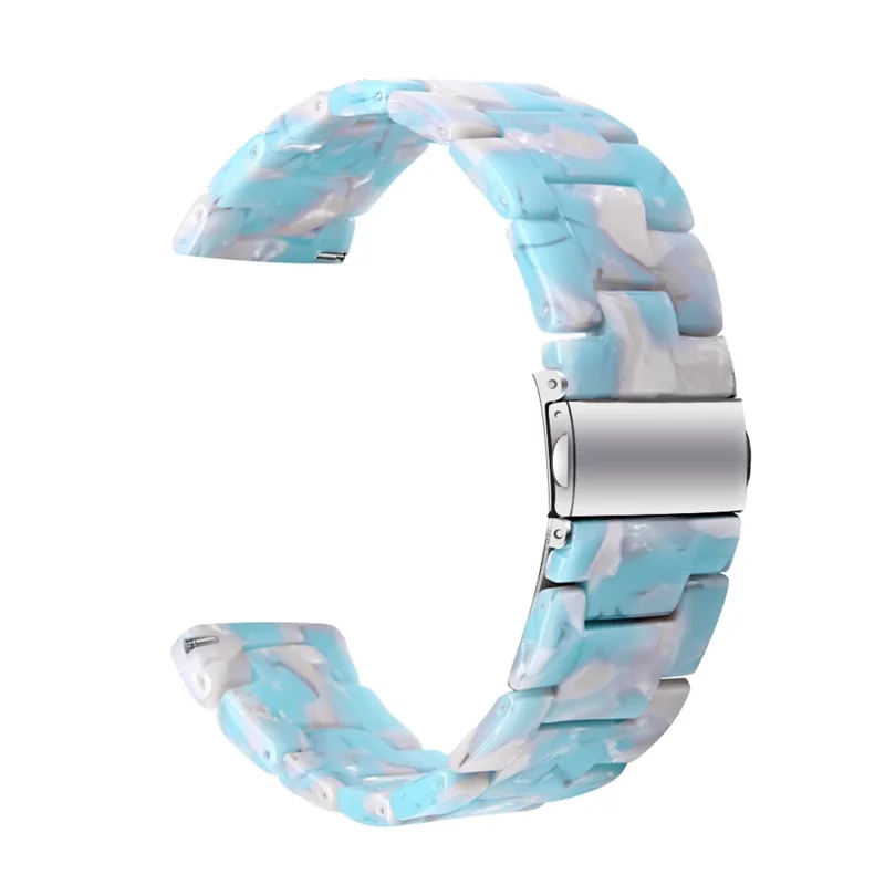 20mm Resin Watch Band for Samsung Galaxy Watch 42mm/Galaxy Active - Sky Blue