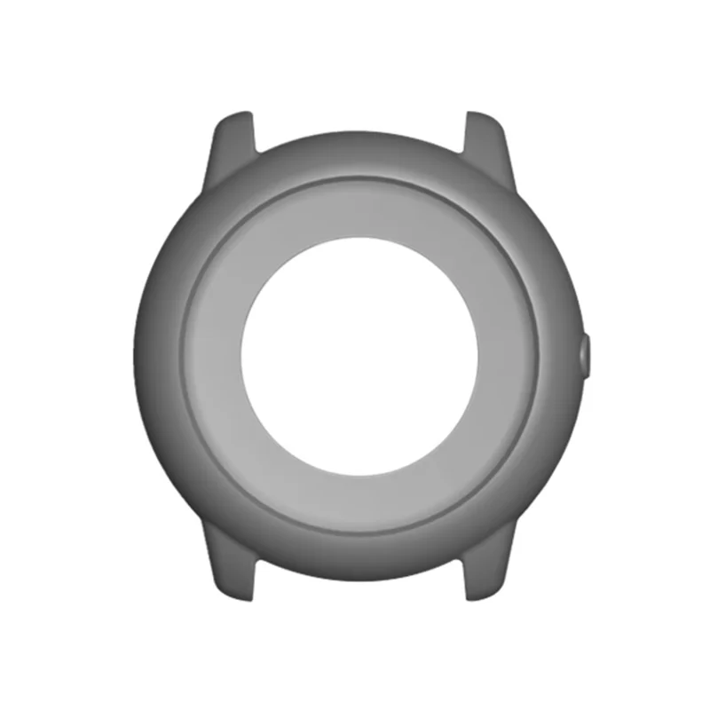 Silicone Cover Smart Watch Protective Case for Xiaomi Haylou Solar LS05 - Grey