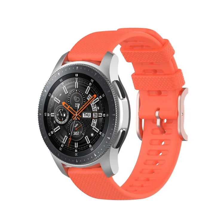 Dot Pattern Silicone Smart Watch Band 22mm for Samsung Galaxy Watch3 45mm/Galaxy Watch 46mm - Orange